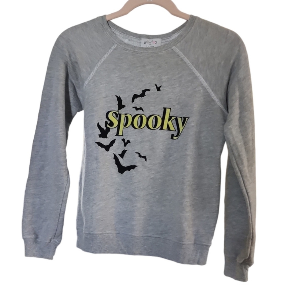 Wildfox kids Spooky Sommers Sweatshirt Sz M 7/8